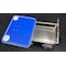 Kahuna Wagons Kahuna Wagons-ROYAL BLUE King Starboard 20" x 24" Table top with Two Cup Holders CRT080-B - alternate 3